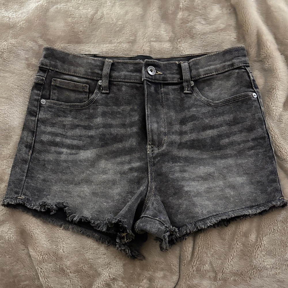 Kendall & Kylie Charcoal Jean Shorts